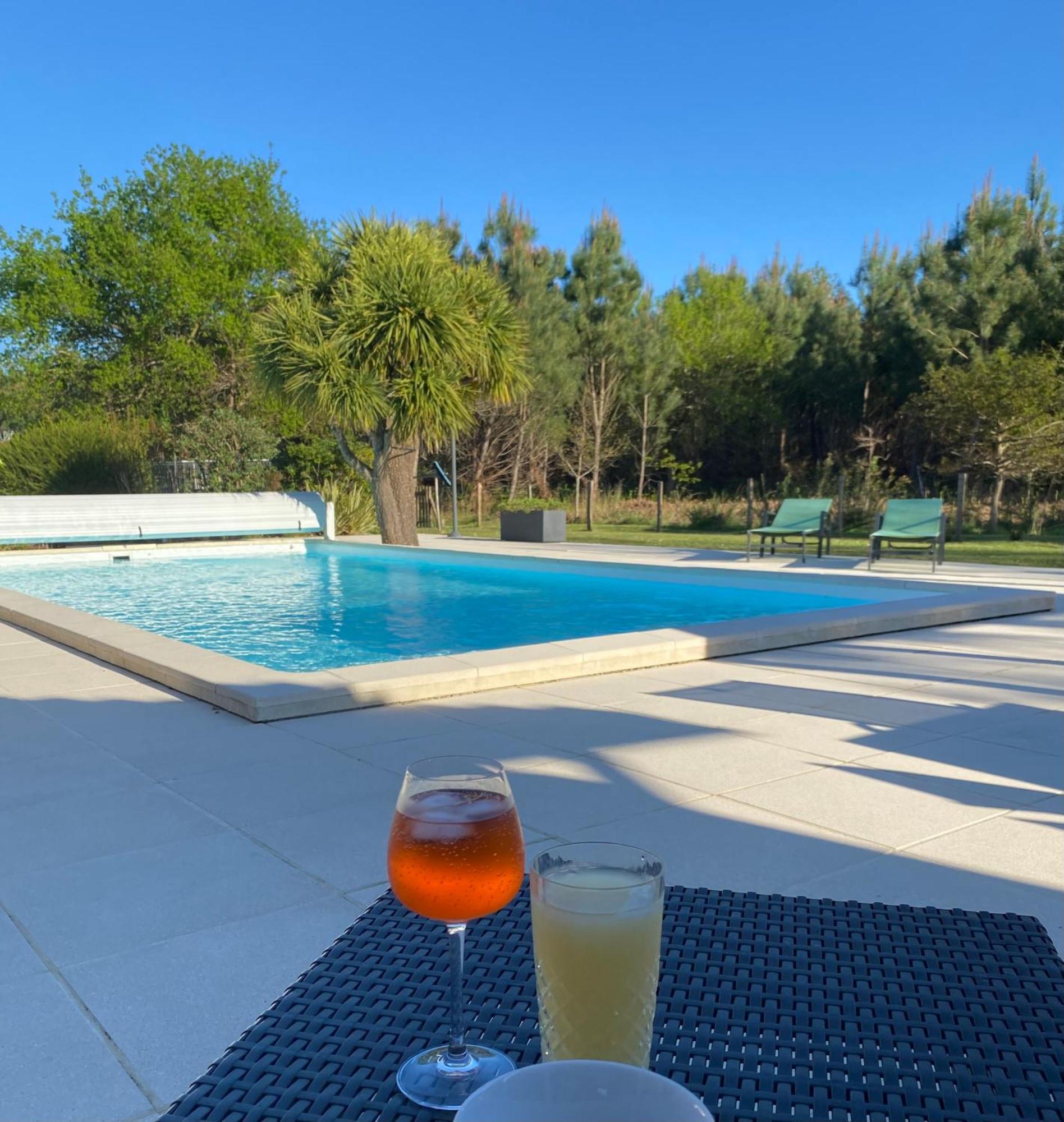 Villa Caplanne Sanguinet Bagian luar foto